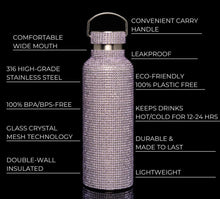 Load image into Gallery viewer, Bling double insulated water Bottles
