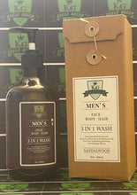 Load image into Gallery viewer, 3-in-1 Men&#39;s Body Wash
